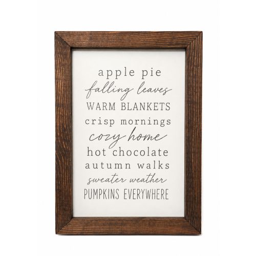 Autumn List
