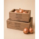Willow Pantry Box - Onions