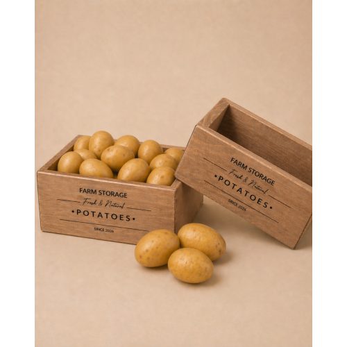 Willow Pantry Box - Potatoes