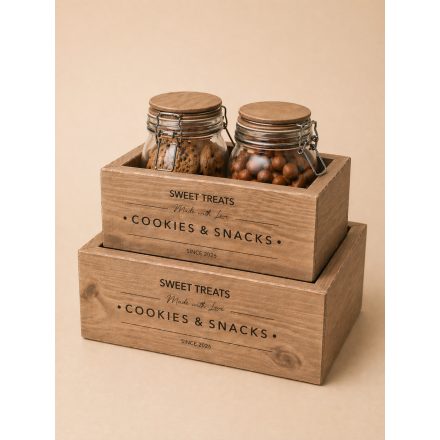 Willow Pantry Box - Cookies & Snacks